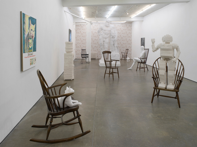 Matthew Darbyshire, 'Bureau' (2014), installation view at Herald St