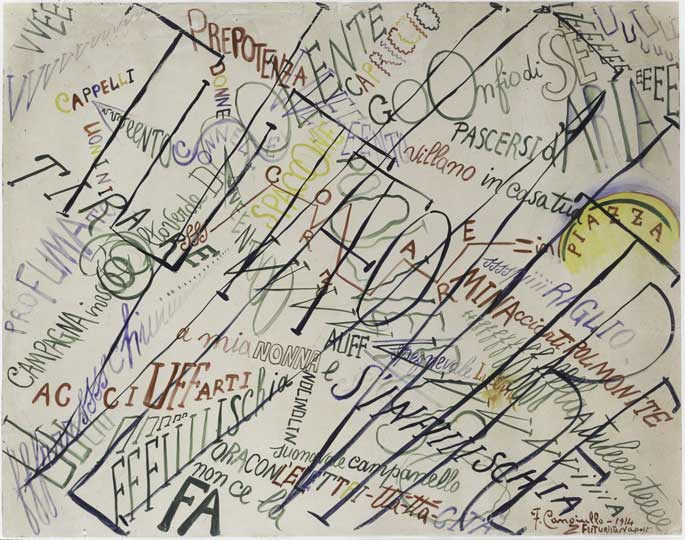 (1914), Francesco Cangiullo