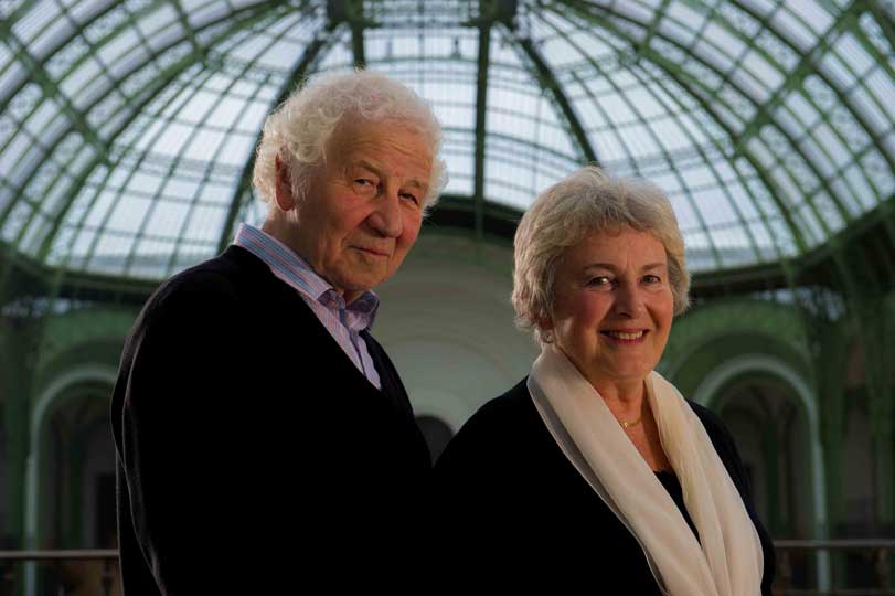 Ilya and Emilia Kabakov in the Grand Palais