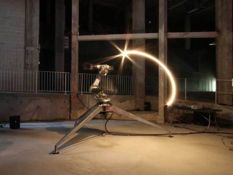 (2013), Conrad Shawcross. Installation view at Palais de Tokyo, Paris.