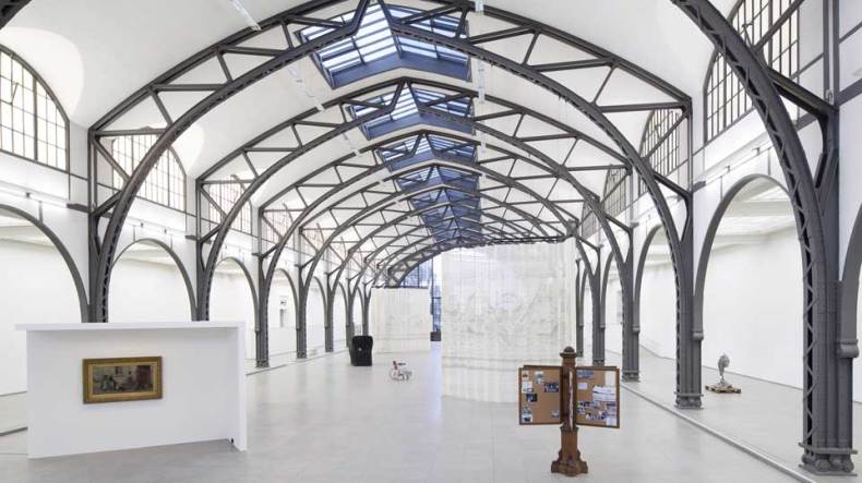 'Mariana Castillo Deball: Parergon.' Installation view at the Hamburger Bahnhof - Museum für Gegenwart Bruns