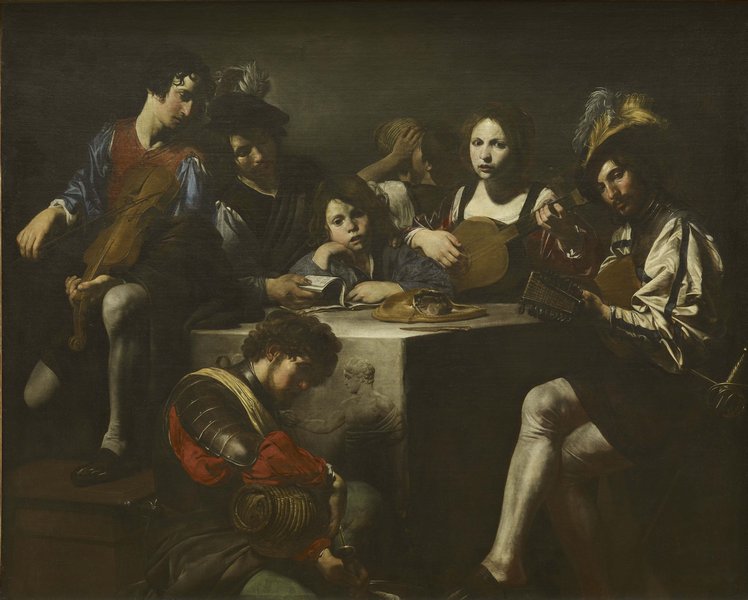 (c. 1620–25), Valentin de Boulogne