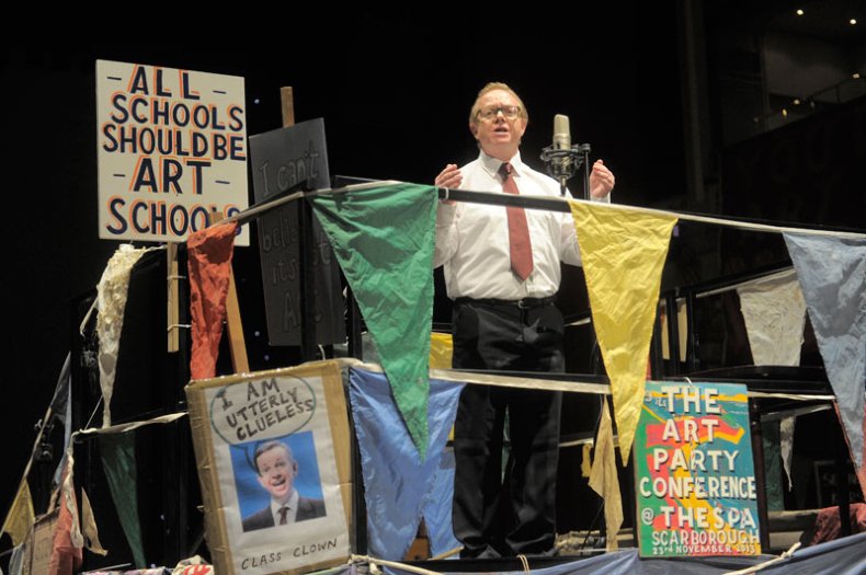 'Art Party' (2013), Bob and Roberta Smith. Photo: Tony Bartholomew
