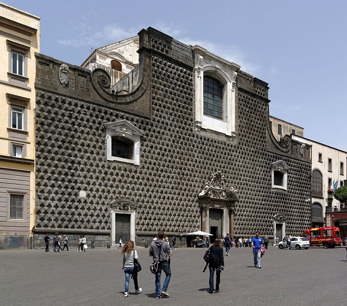 The church of Gesù Nuovo, by Giuseppe Valeriano (1542–96)