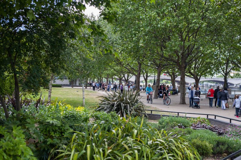 The 'A Folly For London' site