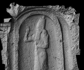 Stelae to Esarhaddon (688–699 BC), Nahr El Kalb, Lebanon, recorded and processed with photogrammetry © Factum Arte