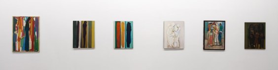 Works by Paul Guiragossian at Istanbul Modern, part of the 14th Istanbul Biennial