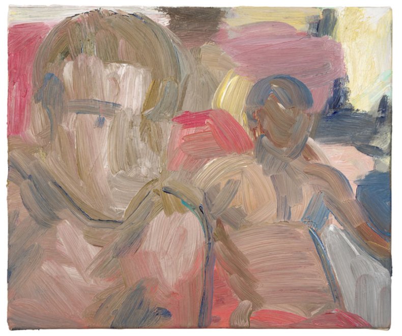 (2014), Celia Hempton (b. 1981), oil on canvas, 30 × 25cm.
