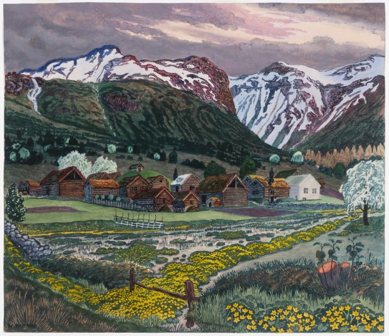 c. 1915, Nikolai Astrup