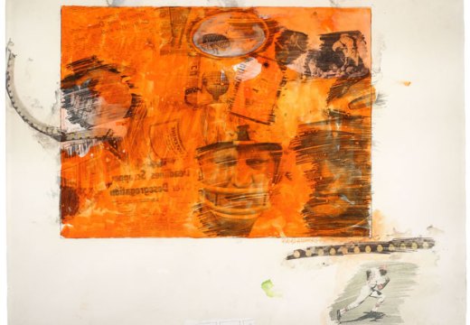 Orange Body (1969), Robert Raschenberg. © DACS