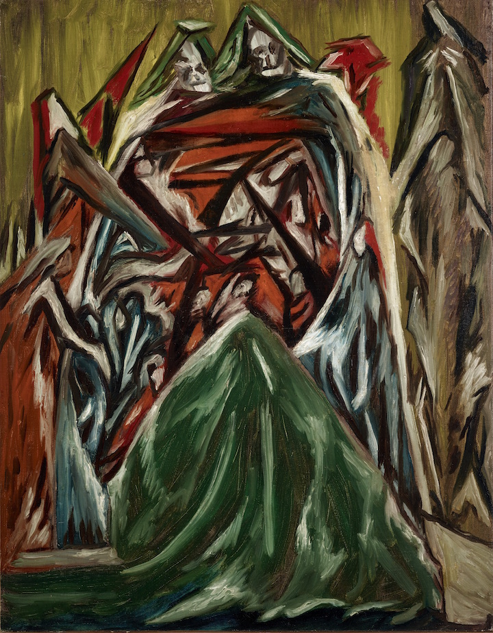 Figure Kneeling Before Arch with Skulls (c. 1934–38), Jackson Pollack. © Pollock-Krasner Foundation / Artists Rights Society (ARS), New York