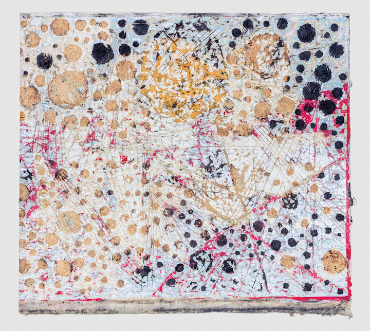 My Grandmother Felt the Color (2016), Mark Bradford. Photo: Joshua White, Courtesy the artist and Hauser & Wirth