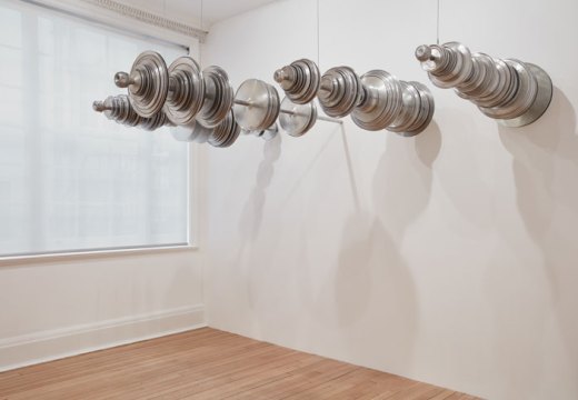 Solitude (2017), Terry Adkins. Installation view, Thomas Dane Gallery, London. Photo: Luke A. Walker