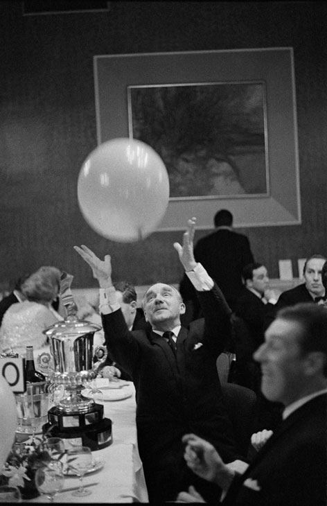 Retired gentleman at the MG Car owners Ball, Edinburgh, Scotland (1967), David Hurn. © David Hurn/MAGNUM PHOTOS