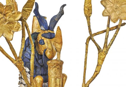 ’Ram caught in thicket’, from the Royal Cemetery of Ur, (c. 2500–2400 BC), Sumerian, University of Pennsylvania Museum of Archaeology and Anthropology, Philadelphia.
