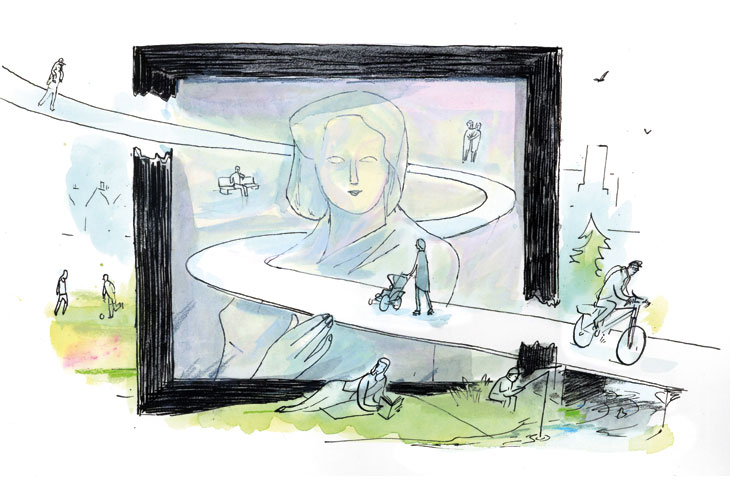Do museums need to be more socially engaged? Illustration by Graham Roumieu/Dutch Uncle