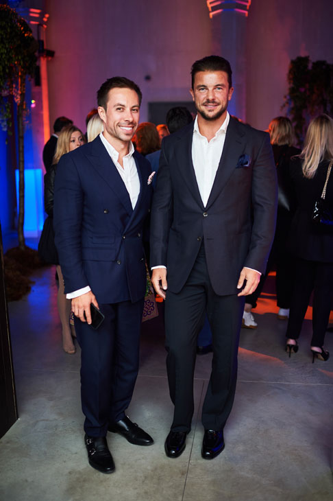 Christopher Byrne and Federico Castro Debernardi at the Apollo 40 Under 40 Global launch party. © Nick Harvey