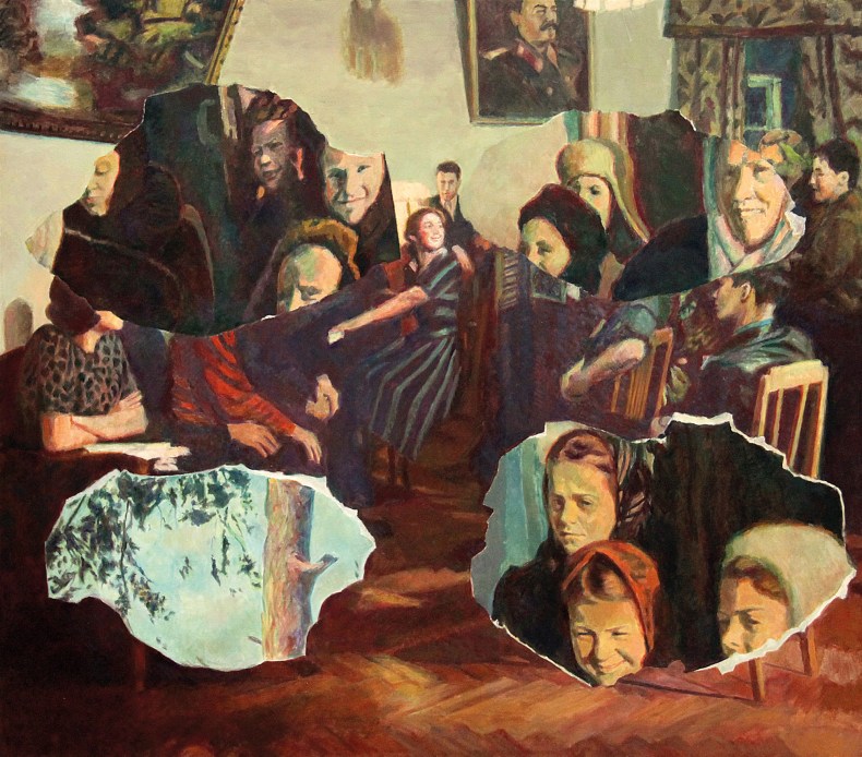The Collage of Spaces #6, (2010), Ilya Kabakov.