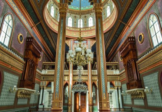 The interior of the Yildiz Hamidiye Mosque in Istanbul, commissioned by Abdulhamid II and completed in 1886, photo: Salvator Barki/Getty Images