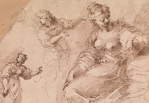 A Sheet of Figure Studies, Peter Oliver