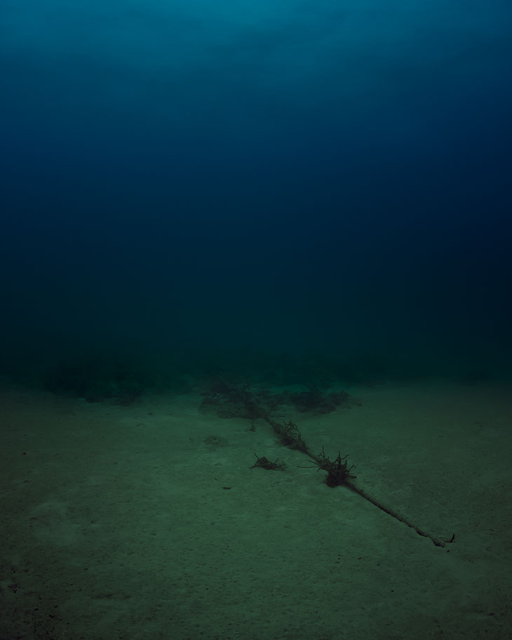 Bahamas Internet Cable System (BICS-1) NSA/GCHQ-Tapped Undersea Cable Atlantic Ocean (2015), Trevor Paglen. Collection Lannan Foundation.