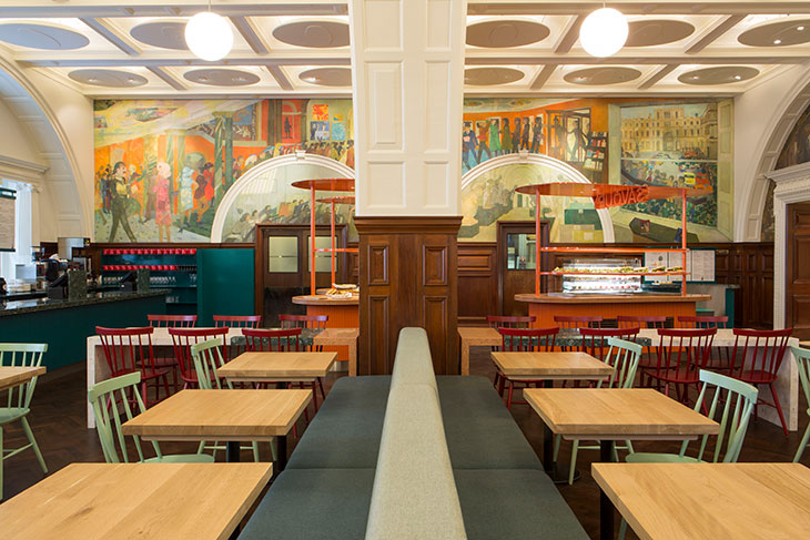RA Café, Royal Academy of Arts.