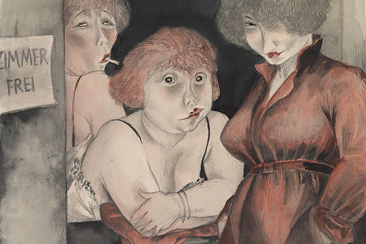 Brüderstrasse (Free Room) (1930), Jeanne Mammen. The George Economou Collection