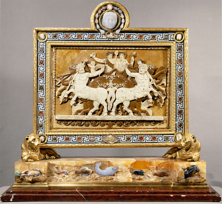 The Triumph of Bacchus (1780), Luigi Valadier. Musée du Louvre, Paris.