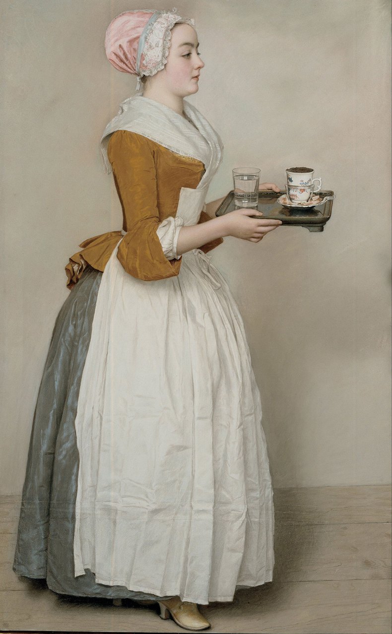 The Chocolate Girl (c. 1744), Jean-Étienne Liotard