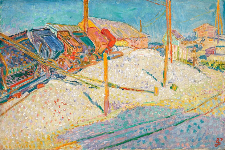 Dumping Carts (1907), Jan Sluijters. Museum Boijmans van Beuningen, Rotterdam