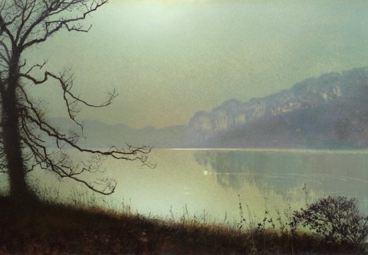 At the Lakeside, Moonlight, Grimshaw