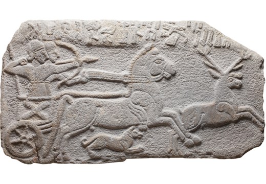 Relief showing a scene from a deer hunt, 9th century BC, Neo-Hittite kingdom of Milid (modern-day Malatya, Turkey), Musée du Louvre, Paris