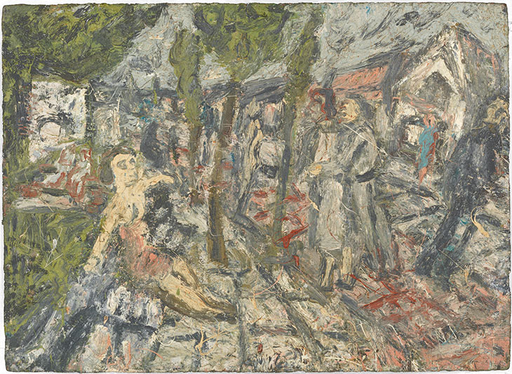 A Street in Willesden, Early Summer 1983 (1983), Leon Kossoff.