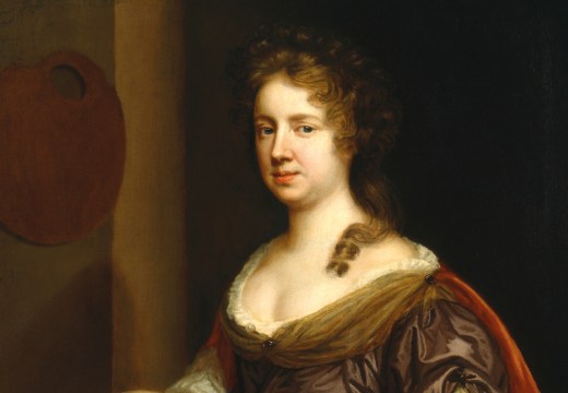 Self-portrait (detail; c. 1666), Mary Beale.