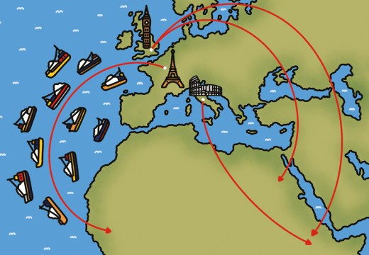 The Sarr-Savoy report one year on. Illustration: David Biskup