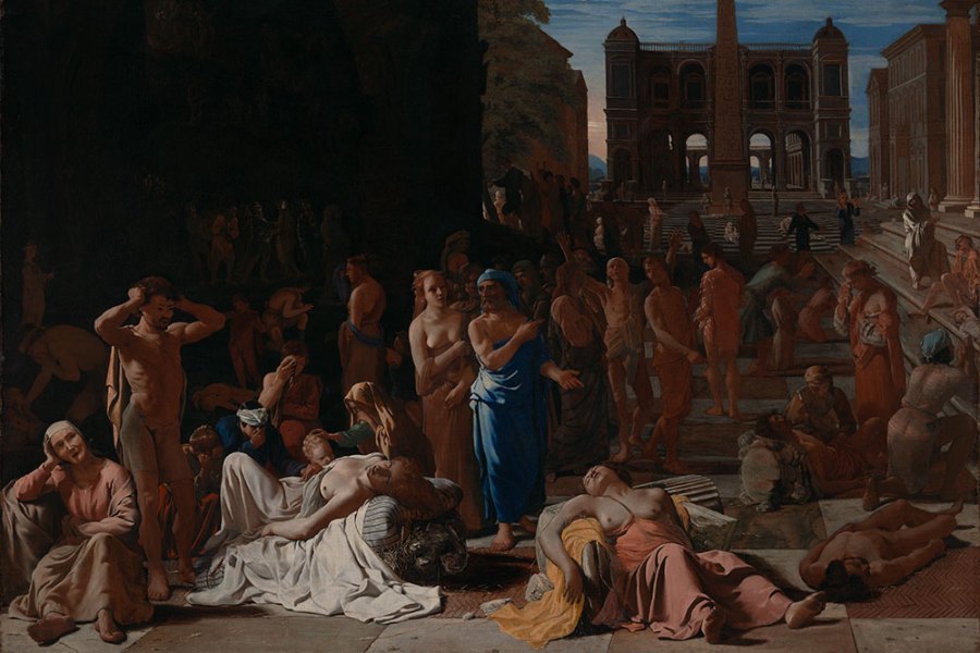 Michael Sweerts’ Plague in an Ancient City (1618), one of the many artworks donated by the Ahmanson Foundation to Los Angeles County Museum of Art over the past five decades