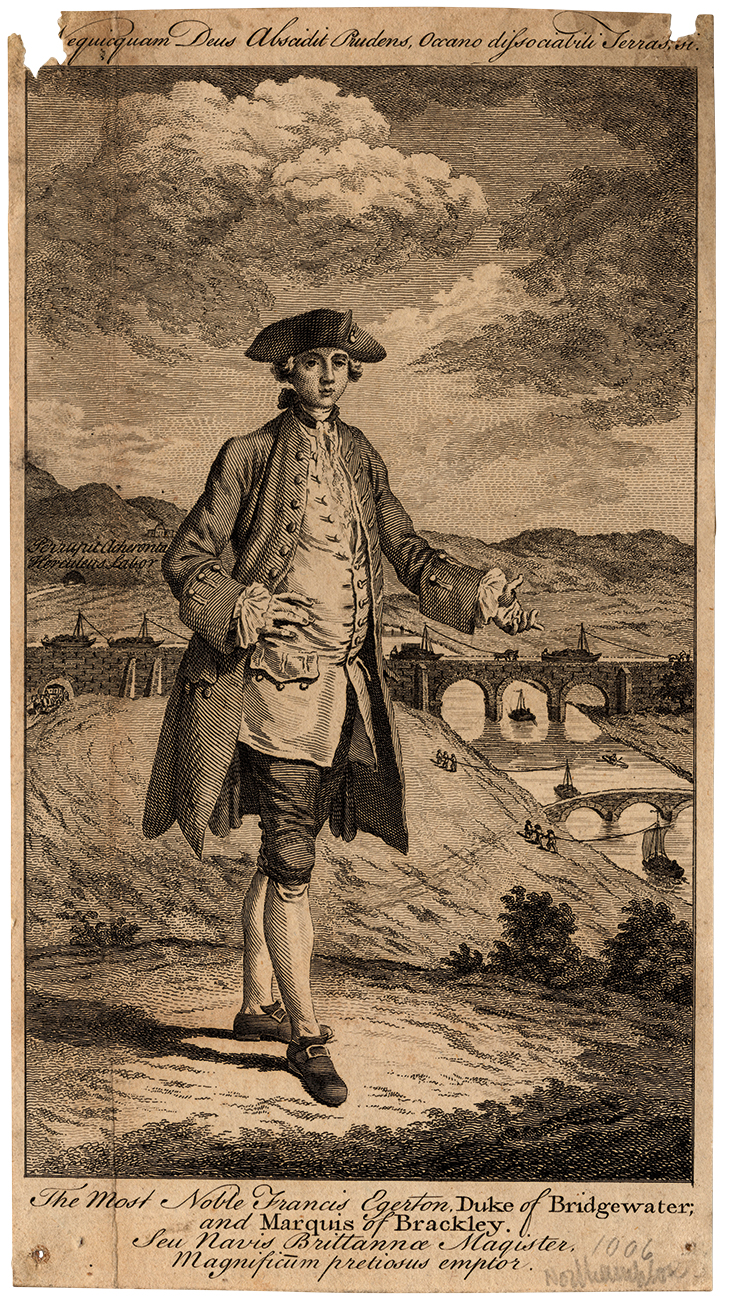 Francis Egerton, 3rd Duke of Bridgewater (1766), after unknown artist.