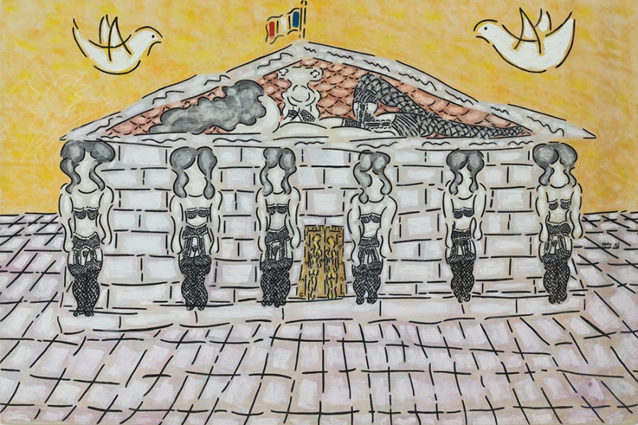 Tomb of the Unknown Whore (No. 2) (1965), William N. Copley.