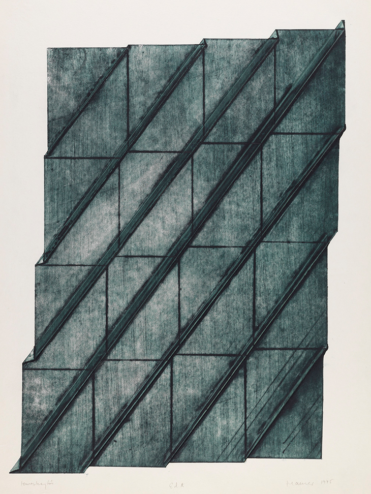 Seven Foldings (1975; published 1978), Dóra Maurer.