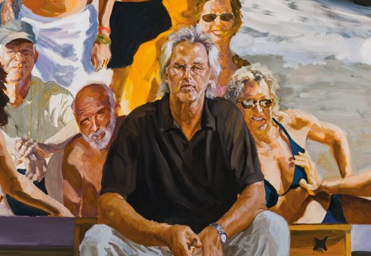 Self-Portrait: An Unfinished Work (detail; 2011), Eric Fischl