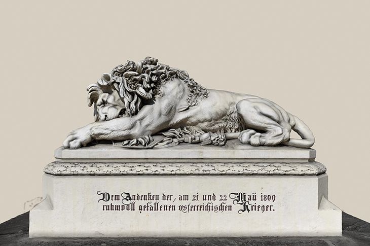 Anton Dominik Fernhorn’s The Lion of Aspern memorial (1858) on Sketchfab