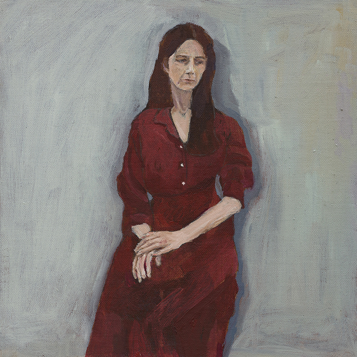 Untitled (lockdown portrait) (2020), Gillian Wearing.