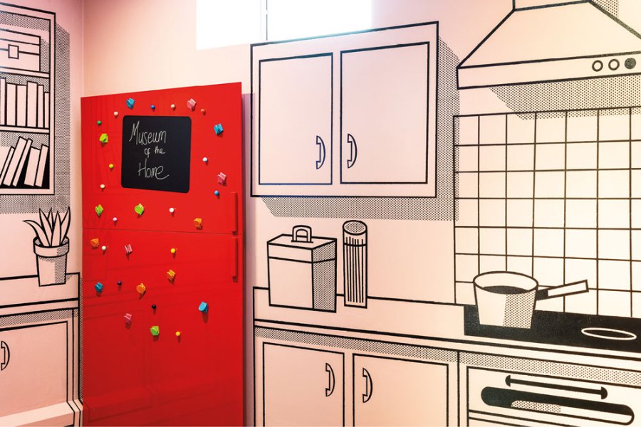 The ‘Table Talk’ room at the Museum of the Home, London. Photo: Em Fitzgerald
