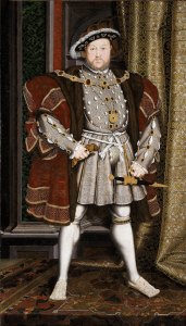 Portrait of Henry VIII (1536/37), Hans Holbein.