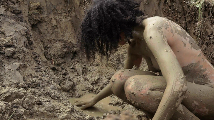 Clay (film still; 2015), Jade Montserrat and Webb-Ellis. Courtesy the artists