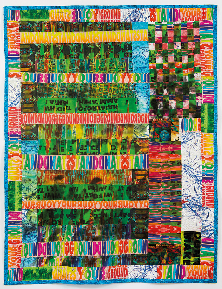 STAND YOUR GROUND (2019), Jeffrey Gibson.