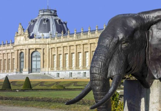 The Africa Museum in Tervuren, outside Brussels.