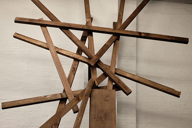 Installation in process for ‘Camille Norment’ at Dia Chelsea, New York, in 2022. Photo: Don Stahl