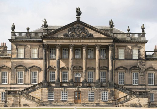 The exterior of Wentworth Woodhouse in Yorkshire, designed by Henry Flitcroft