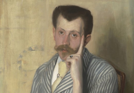 Portrait of Georges de Porto-Riche (detail; 1889), Jacques-Émile Blanche. Robilant + Voena